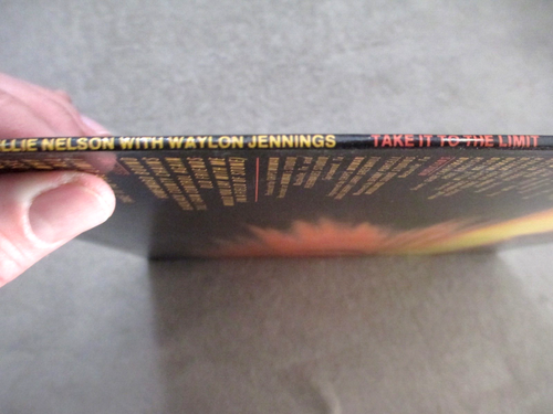WILLIE NELSON, WAYLON JENNINGS Take It To The Limit '83 LP NM Outlaw Country - Picture 5 of 11