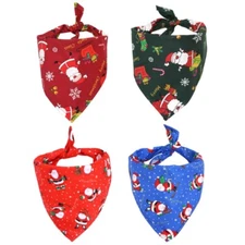Pet for Triangle Bandanas Multiple Ways to Wear Scarf Accessories for Dogs Pets
