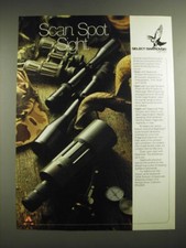 1984 Swarovski Binoculars, Spotting Scopes and Rifle Scopes Ad - Scan. Spot.