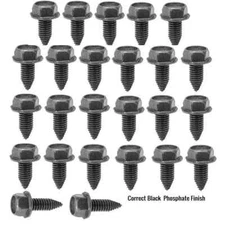 25 Chevy Hex Head Fender Body Bolts 5/16-18 x 3/4" Radiator Support Shroud bolts