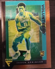 2021 Chronicles Flux Rookie #245 Jaden Springer, Philadelphia 76ers