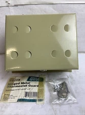 Mars 70215 Hinged Metal Thermostat Guard 6-1/4x4-3/4x3 Inch Solid Base BTG-54VL