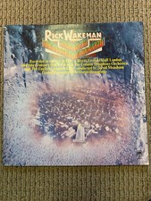 RICK WAKEMAN JOURNEY TO THE CENTER OF THE EARTH VINYL LP VG