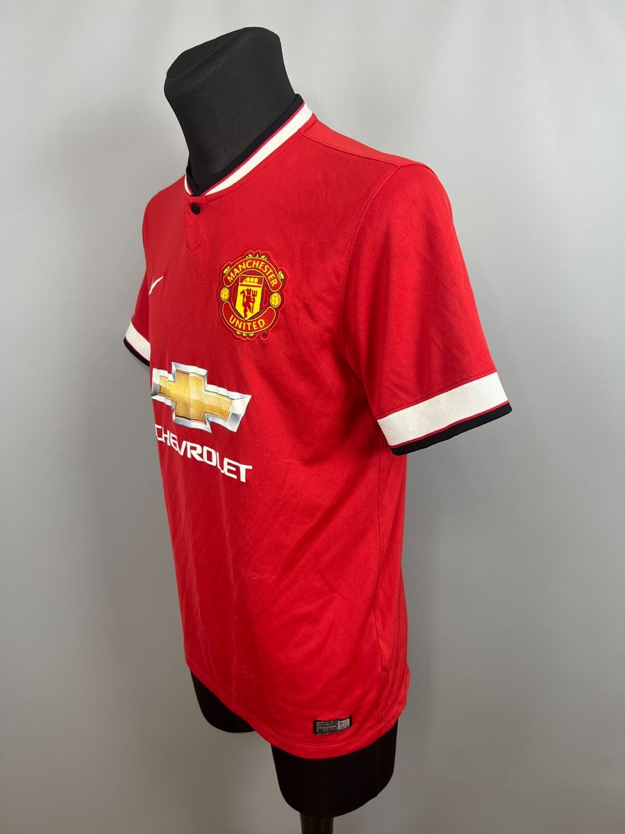 MANCHESTER UNITED 2014 2015 DI MARIA HOME SHIRT FOOTBALL SOCCER