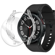 Anti-Shatter Screen Protector Case f Samsung Galaxy Watch 6 Classic 47mm R960 US