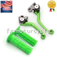 For Kawasaki KX65 2000-2023 KX85 2001-2022 2023 Brake Clutch Levers Grips Handle