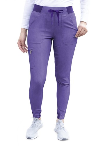Adar Pro Scrubs For Women - Ultimate Yoga Jogger Scrub Pants - Picture 183 of 223