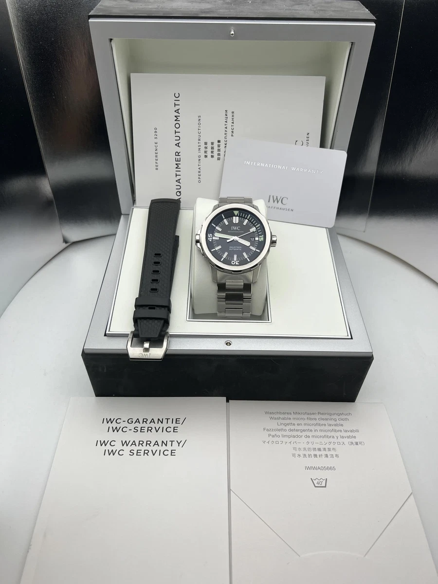 Iwc aquatimer cheap black