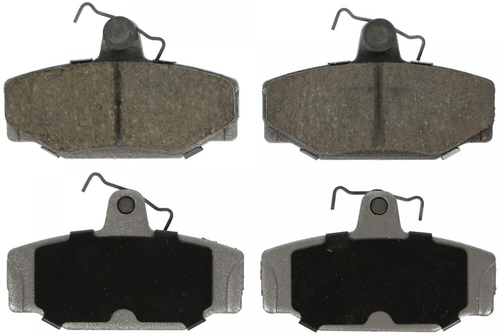 Acdelco 17D999CH Pastiglie Freno A Disco Posteriori In Ceramica - Professional, Basso Contenuto Di Polvere, Antirumore, Per Auto