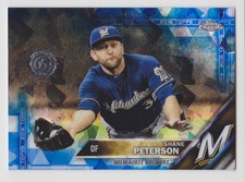 SHANE PETERSON 2016 Topps Chrome Sapphire Transcendent 65th Anniversary #D 1/1