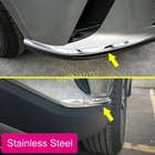 Steel Front + Rear Bumper Corner Cover Protector For 2023-2024 Lexus RX 350 350h