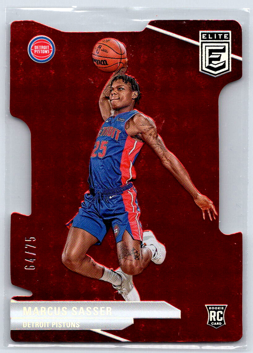 2023-24 Donruss Elite Marcus Sasser #206 Aspirations /75 Detroit Pistons