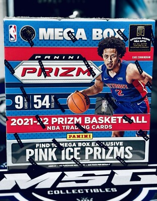 2021-22 Panini Prizm Basketball Mega Box WalMart (Brand New Factory Sealed)