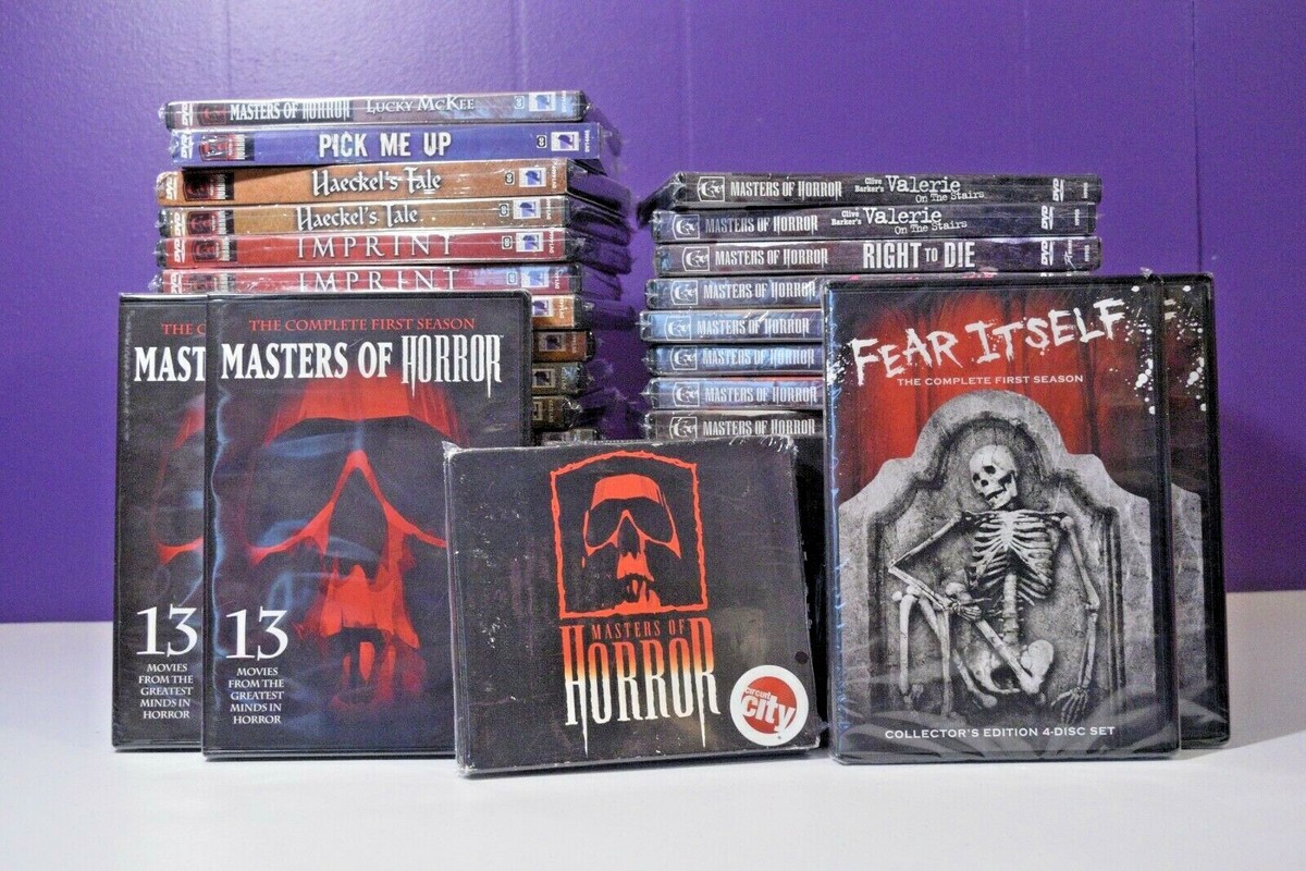 MASTERS OF HORROR DVD - Every Season - Every Episode - SEALED - YOU CHOOSE! MASTERS OF HORROR DVD - Every Season - Every Episode - SEALED - YOU CHOOSE!