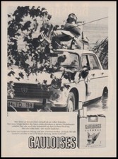 Gauloises Cigarettes - Reklame Werbeanzeige Original-Werbung 1972 (3)
