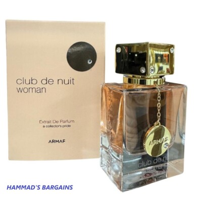 ARMAF CLUB DE NUIT EXTRAIT DE PARFUM 2.37 OZ / 70 ML FOR WOMEN (NIB) SEALED