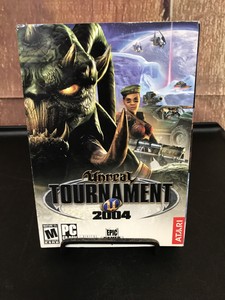 Cd-rom unreal tournament 2004 (742725250123)