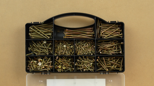 Set Di 240 Viti Per Legno In Due Scatole (assortimento Misto) - Wood - Foto 12