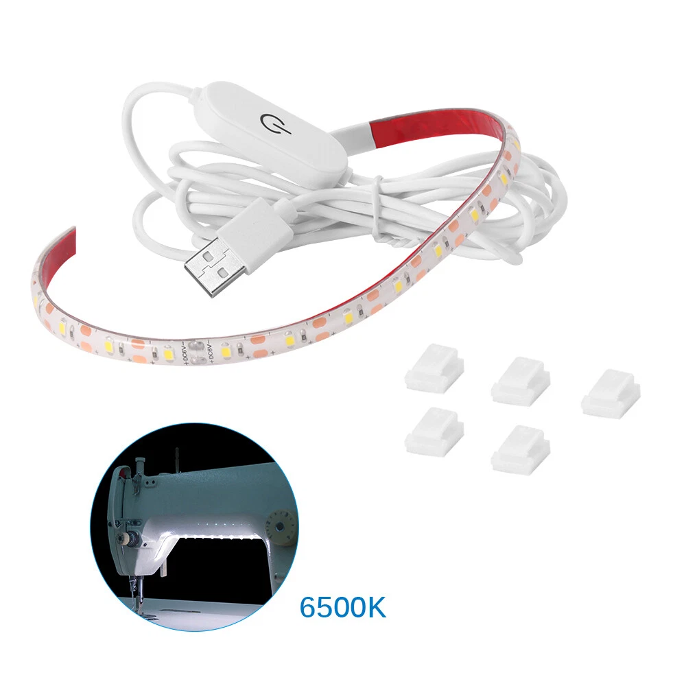 Dimmable Sewing Machine LED Strip Lights DC 5V USB Flexible