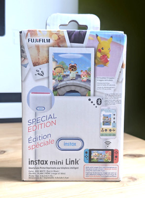 Fujifilm Instax Mini Link for Nintendo Switch Smartphone Printer Special Edition