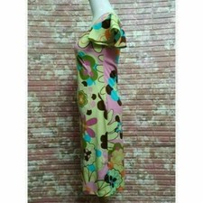 Dolce & Gabbana Flower Print Short Sleeved Dress Size 40