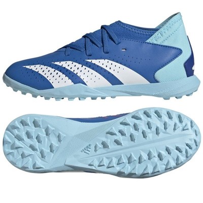 adidas Predator Accuracy .3 TF Bright Royal / Cloud White / Bliss Blu KIDS 3 New