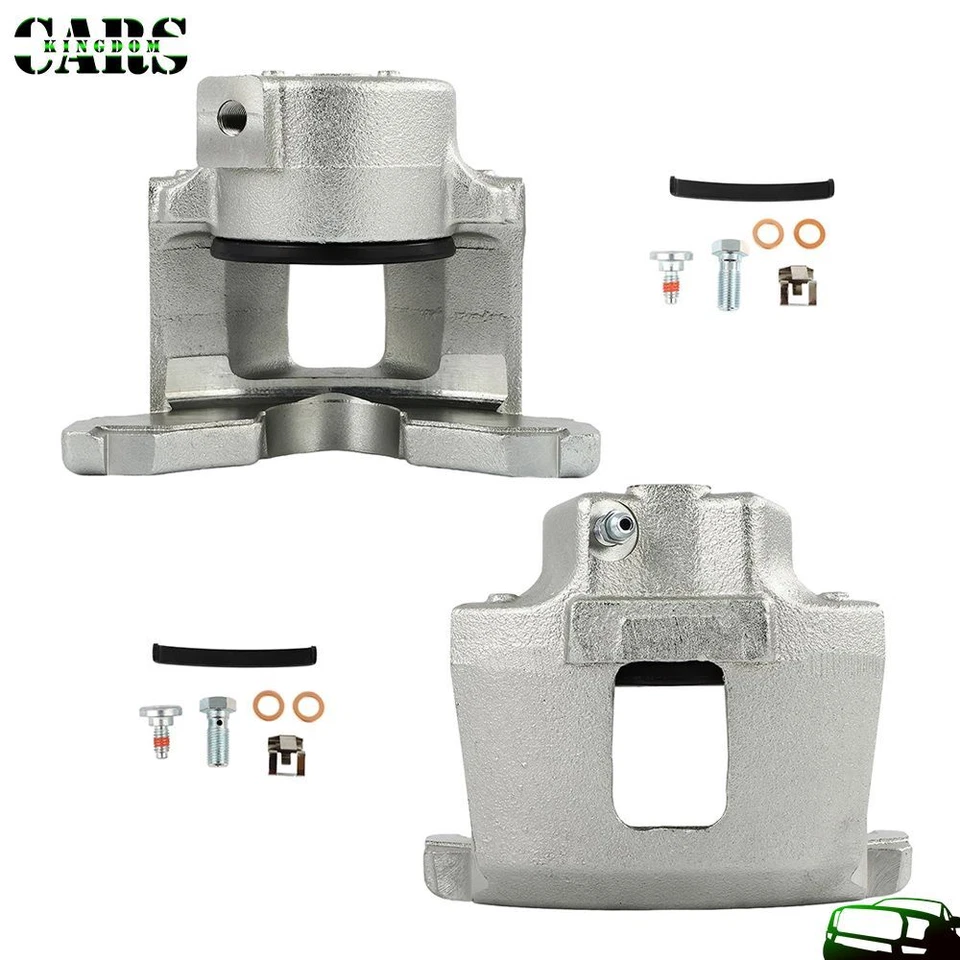 Par de pinzas de freno delanteras para Jeep CJ7 1979-1981 1978-1981 AMC Concord Foto 4 de 4