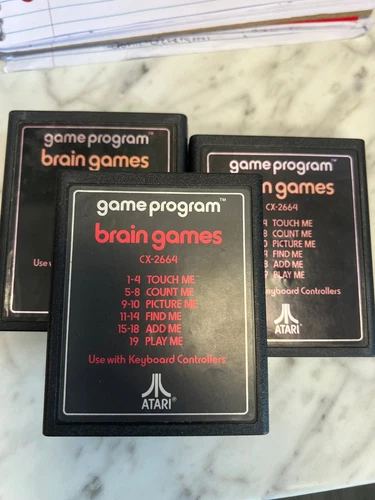 Brain Games for Atari 2600 Cart Only DO61824
