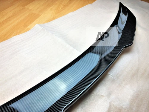 BMW 1 Series Coupe E82 1M Gloss Black Rear Hick Kick PSM Ducktail Spoiler Wing - Picture 4 of 9