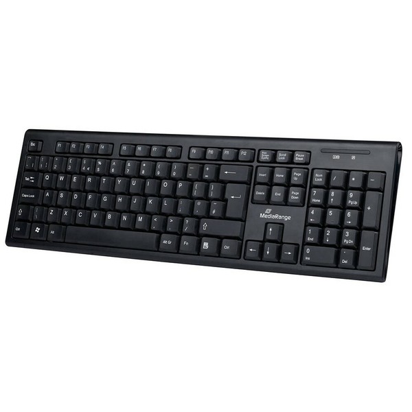 Mediarange MROS111 Funk-Tastatur Qwertz Schwarz-image