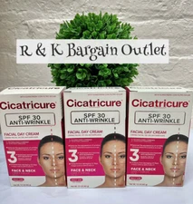 3 ~ Cicatricure Advanced Facial Anti-Wrinkle Day Cream 1.5oz Best By: 12/2021