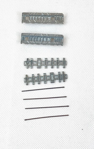 Heng Long King Tiger 1/16 Tank  spare caterpillar track segments And  pins  - Afbeelding 1 van 1