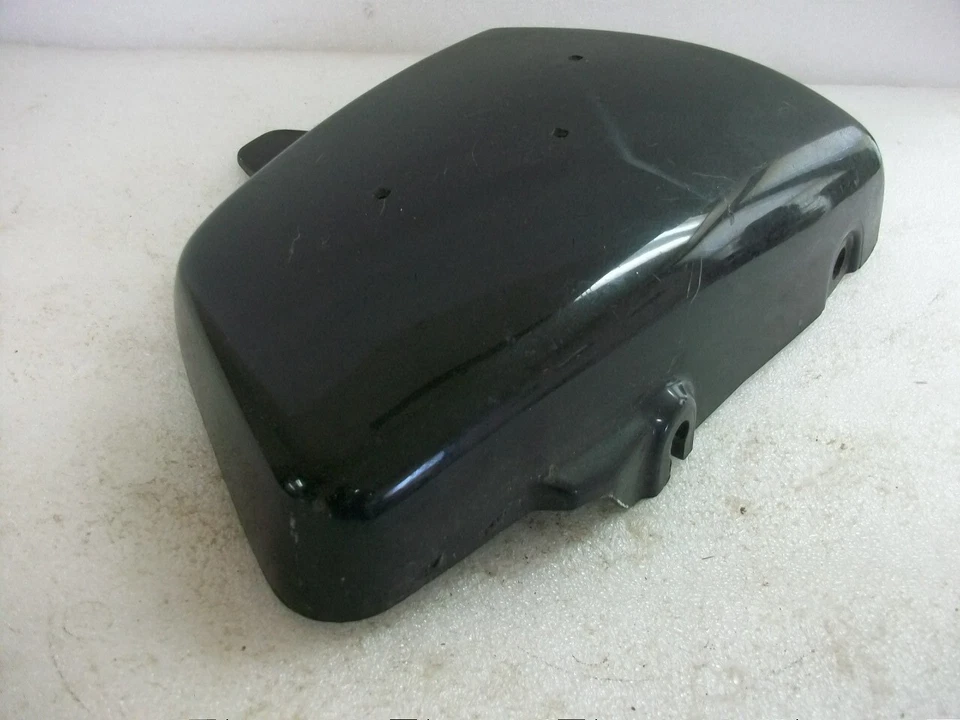 1980 Yamaha XS1100 Capa Lateral Esquerda XS 1100 Preta Aba Inferior Quebrada - Imagem 4 de 4