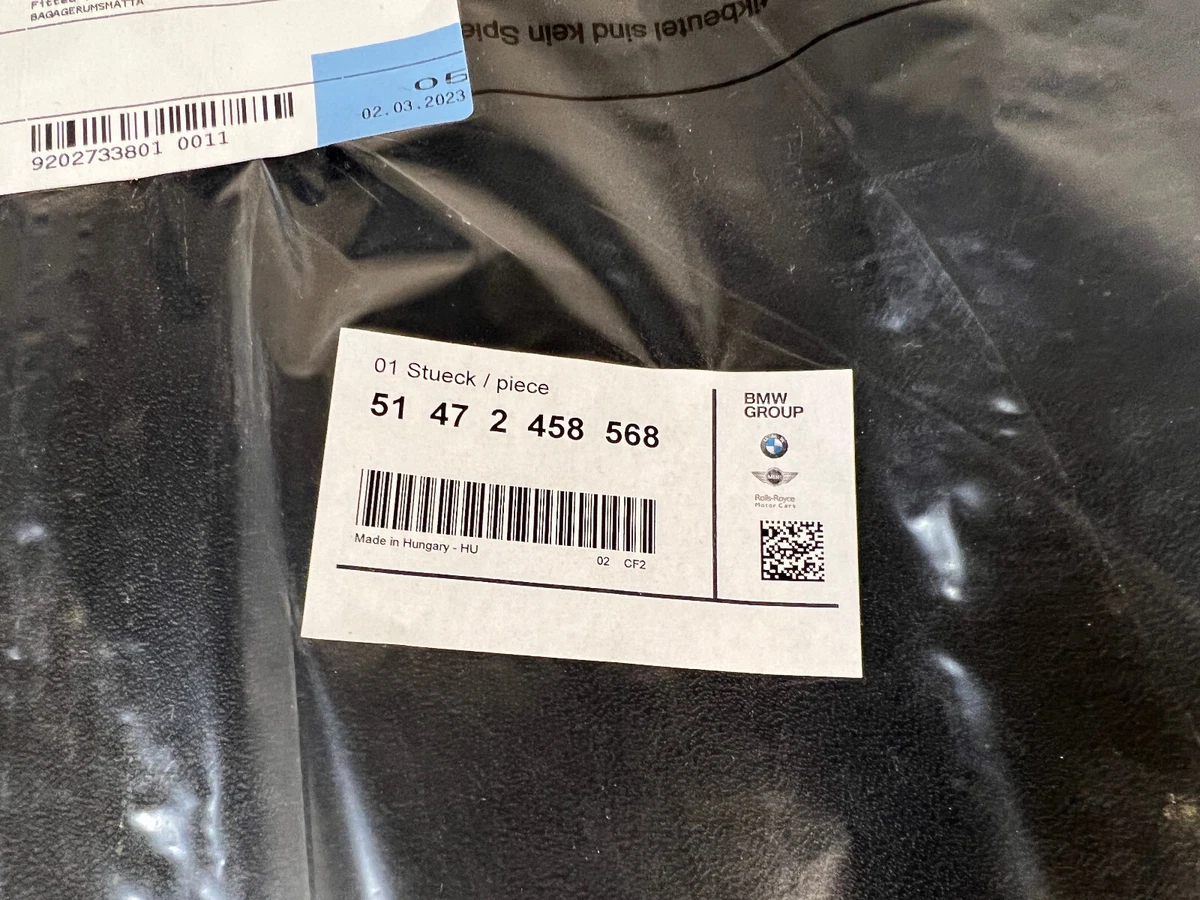 NEW GENUINE BMW G05 TRUNK BOOT FITTED RUBBER LUGGAGE COMPARTMENT  