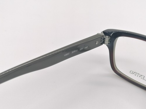 Authentic VALENTINO V2637 334 Square Glasses Frame for Men Old Stock Eyewear - Picture 8 of 13