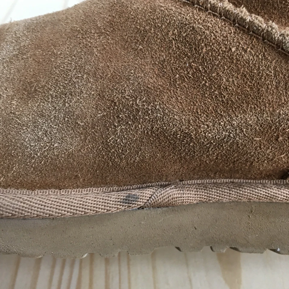 Botas UGG Juveniles 4 Jona Mini Piel de Oveja Beige Punta Redonda Tobillo Planas SN 1118890K Foto 4 de 4