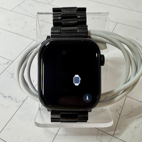 Apple Watch Series 10 Smartwatch Black 46mm Cellular Unlocked GPS #H909 - Photo 5 sur 9