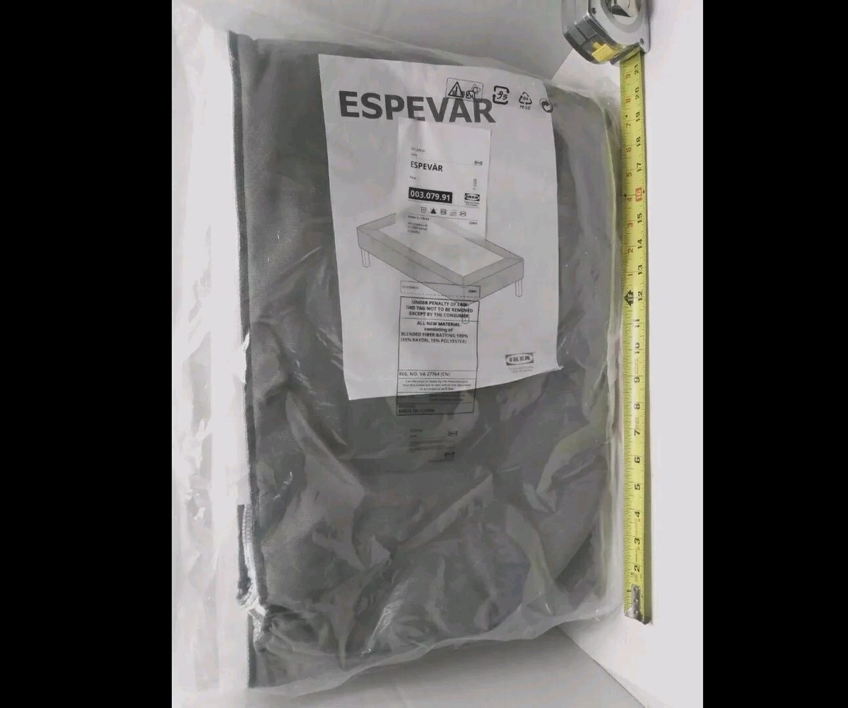IKEA ESPEVAR 003.079.91 Twin Bed Frame Cover, New, 1 Factory