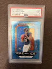 2024 Panini Obsidian - Fire and Ice Caleb Williams #20 Blue /25 (RC)