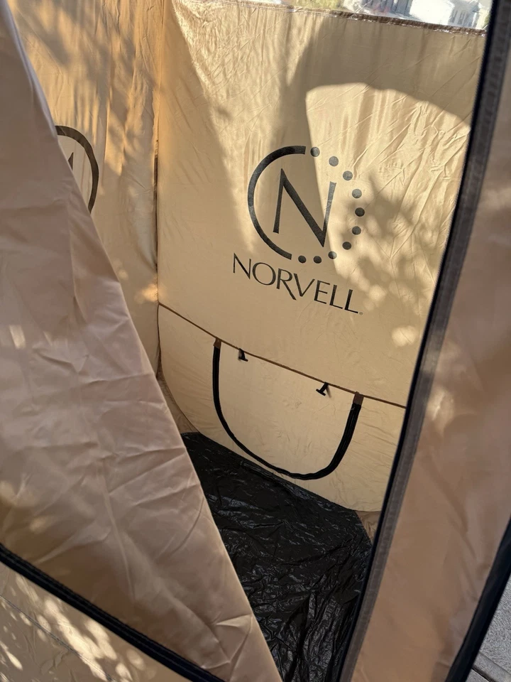 Tienda de bronceado emergente móvil Norvell XL con bolsa de viaje Foto 3 de 4