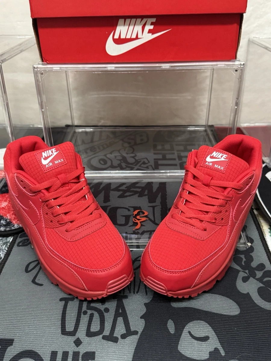 Preços baixos em Nike Air Max 90 Essential University Red | eBay