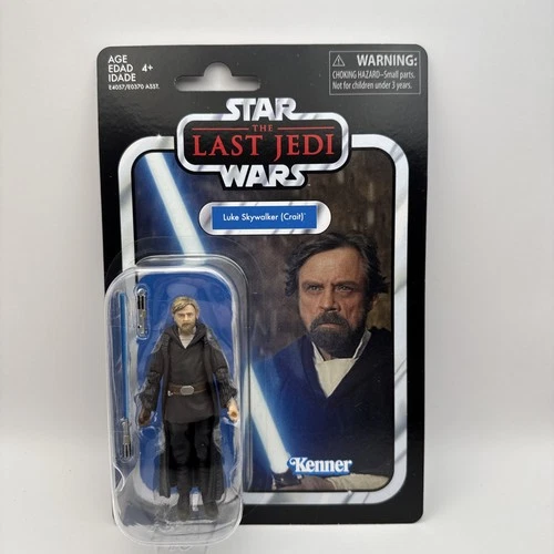 Star Wars The Vintage Collection Luke Skywalker (Crait) - Case Fresh! Rare!
