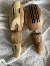 cedar wood shoe trees by Rochester Shoe Tree Co. and Woolf Brothers. Large
