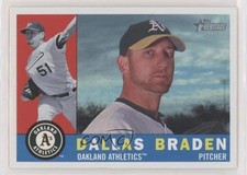 2009 Topps Heritage Dallas Braden #549 1p5