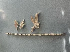 Vintage Costume Jewelry Set Necklace, Earrings, Bracelet & Pin