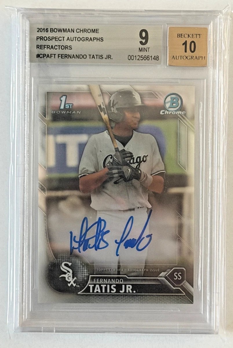 Bowman Fernando Tatis Jr. Baseball 2016 Season Sports Trading
