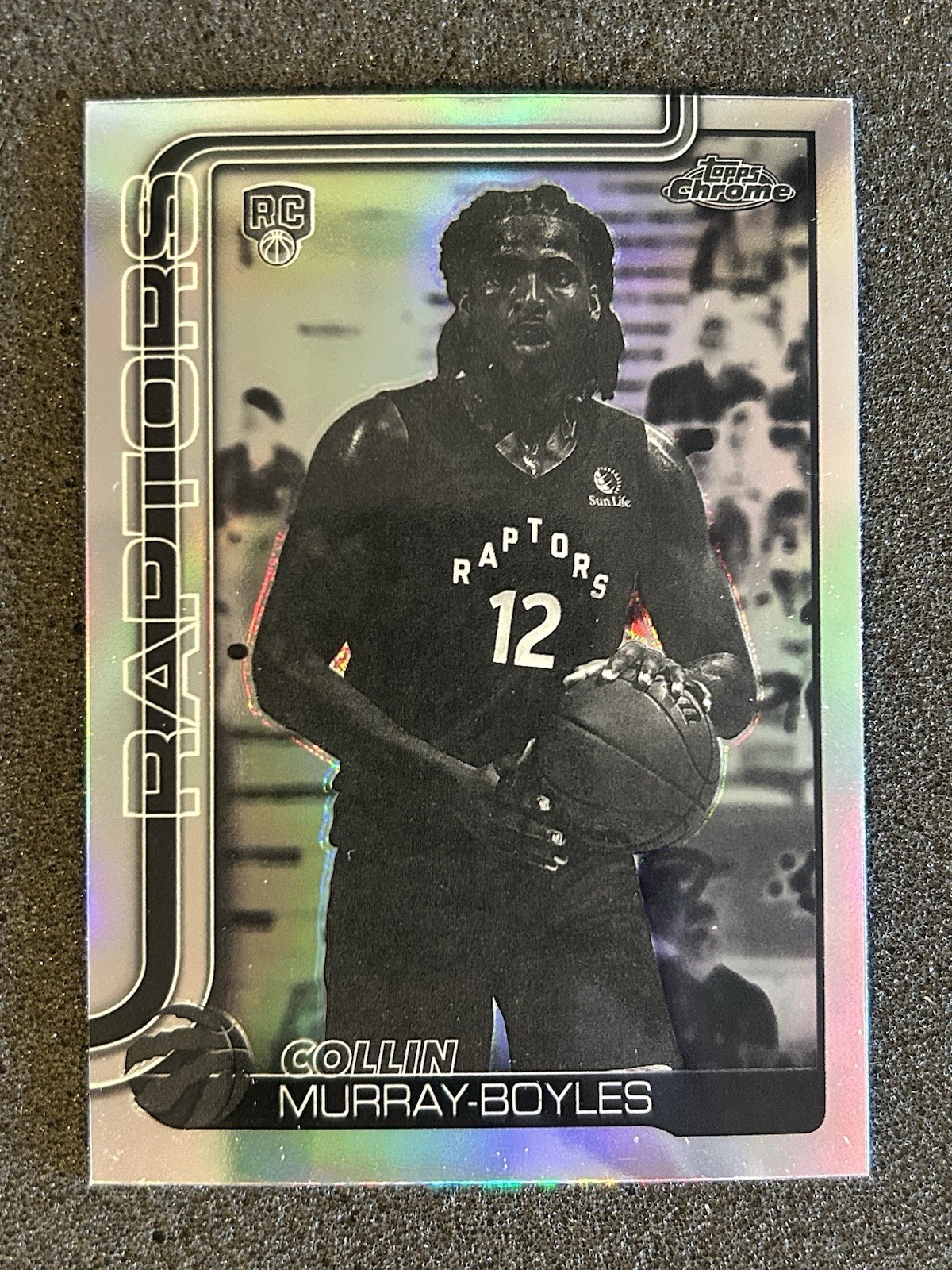 2025-26 Topps Chrome Collin Murray-Boyles #259 RC Rookie Negative Refractor