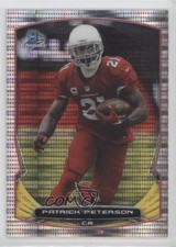 2014 Bowman Chrome Pulsar Refractor 65/271 Patrick Peterson #3 n0c