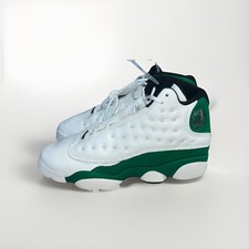 Nike Air Jordan 13 Retro Lucky Green White Black Green 5.5Y GS 439358-113