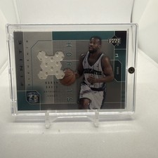 2002-03 Upper Deck Finite #BD-J Baron Davis Elements Jerseys